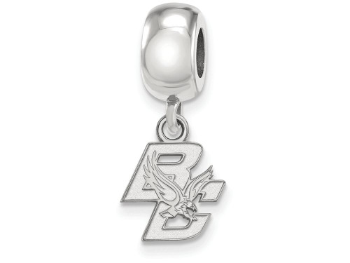 Logoart Sterling Silver Boston College Bead Charm Extra Small Dangle SS015BOCT