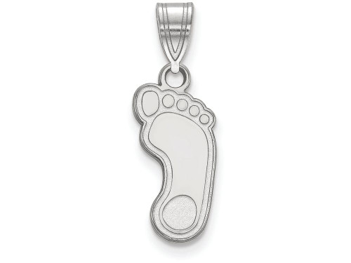 LogoArt Sterling Silver University Of North Carolina Medium Pendant Necklace SS044UNCT