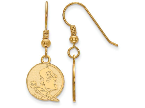 Logoart Sterling Silver Gp Florida State University Small Dangle Earrings GP048FSUAE