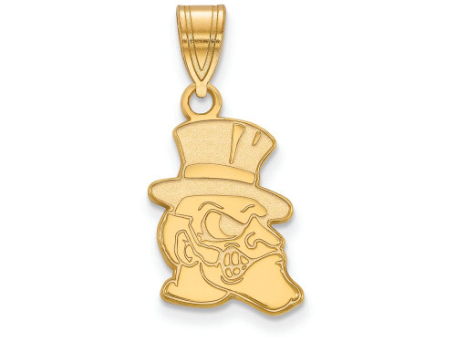 Logoart Sterling Silver Gp Wake Forest University Medium Pendant GP057WFUAE