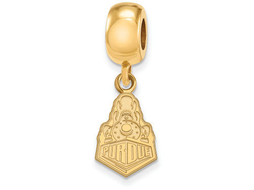 Logoart Sterling Silver Gp Purdue Small Dangle Bead GP062PUAE