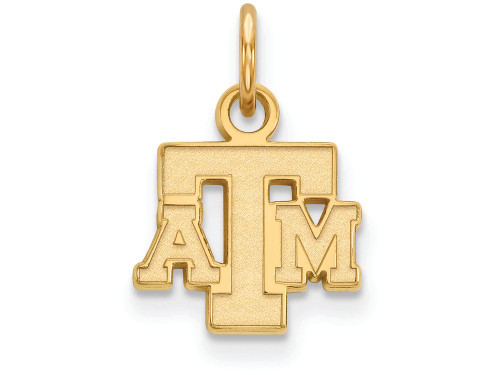 Logoart Sterling Silver Gp Texas Aandm University Extra Small Pendant GP054TAMAE