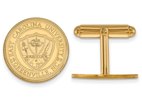 Logoart Sterling Silver Gp East Carolina University Crest Lapel Pin GP055ECUAE