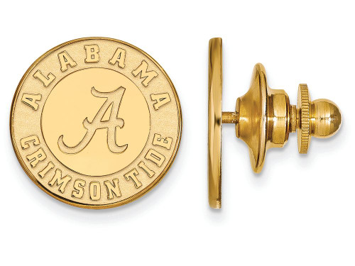 Logoart Sterling Silver Gp University Of Alabama Lapel Pin GP051UALAE