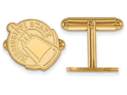 Logoart Sterling Silver Gp Mississippi State University Cuff Link GP053MSSAE