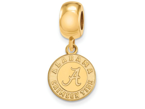 Logoart Sterling Silver Gp University Of Alabama Small Dangle Bead GP059UALAE