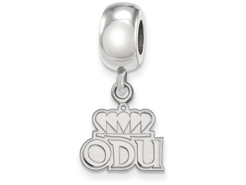 Logoart Sterling Silver Old Dominion University Extra Small Dangle Bead Charm SS030ODUT
