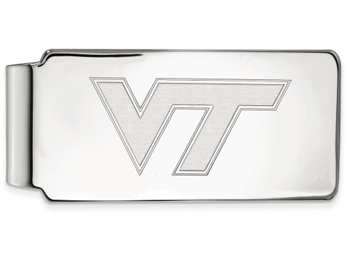 Logoart Sterling Silver Virginia Tech Money Clip SS019VTET