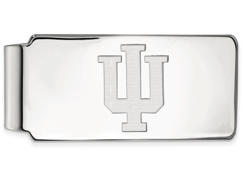 Logoart Sterling Silver Indiana University Money Clip SS025IUT