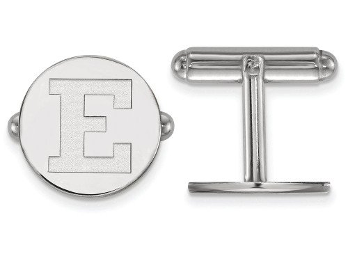 LogoArt Sterling Silver Eastern Michigan University Cuff Links SS024EMUT
