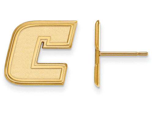 Logoart Sterling Silver Gp the U Of Tennessee At Chattanooga Small Post Earrings GP004UTCAE