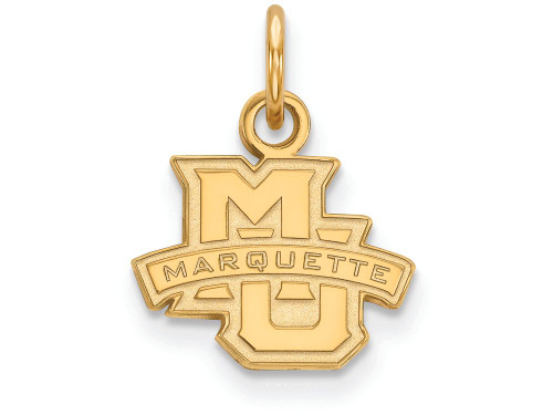 14k Yellow Gold Logoart Marquette University Extra Small Pendant - 4Y001MARA