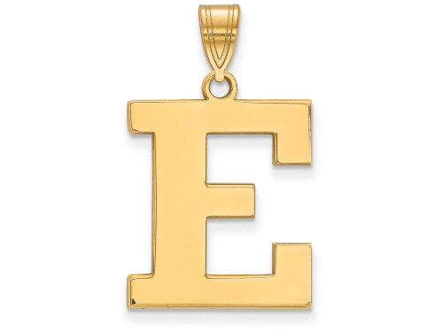 14k Yellow Gold Logoart Eastern Michigan University Large Pendant