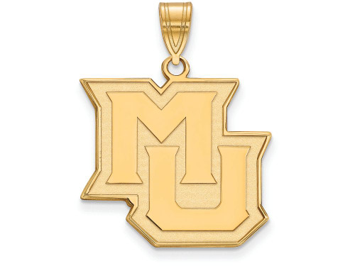 10k Yellow Gold Logoart Marquette University Large Pendant - 1Y016MARW