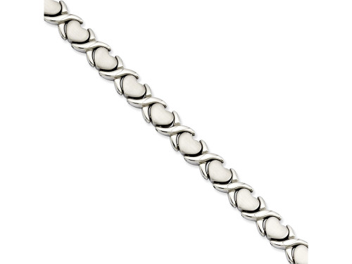 Chisel Stainless Steel Stampato 7.5in Bracelet SRB78175Y