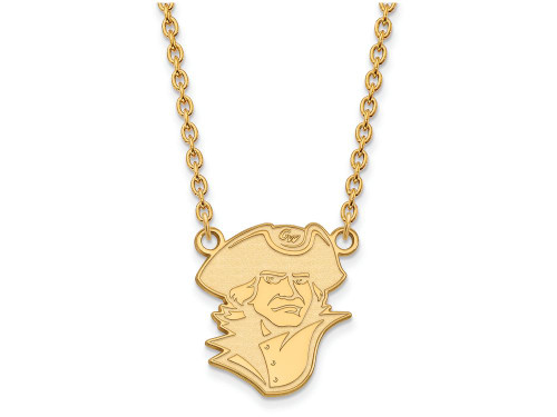 Logoart Sterling Silver Gp the George Washington U Large Pendant Necklace GP008GWU18AE