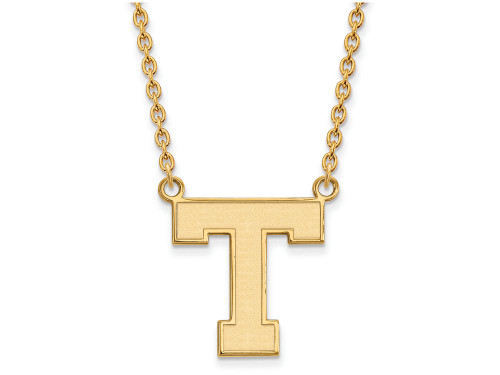 Logoart Sterling Silver Gp Tarleton State U Large Pendant Necklace GP003TAS18AE