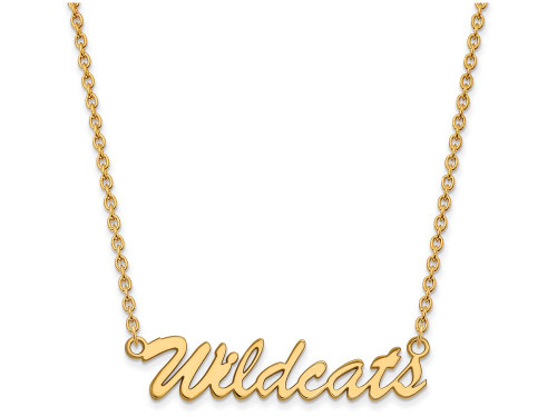 Logoart Sterling Silver Gp U Of Kentucky Medium Pendant Necklace GP080UK18AE