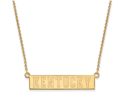 Logoart Sterling Silver Gp University Of Kentucky Small Pendant Necklace GP072UK18AE