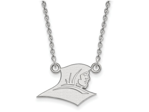 LogoArt Sterling Silver Providence College Small Pendant Necklace SS007PRC18T