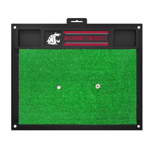 20" x 17" Green NCAA Washington State University Cougars Golf Hitting Practice Mat