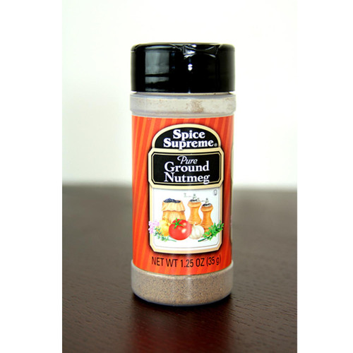 Pack of 12 Spice Supreme Pure Ground Nutmeg Spice 1.25 oz.