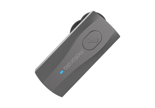 Motorola Bluetooth Mono HK105 Headset Wireless Media Streaming with Alexa Black