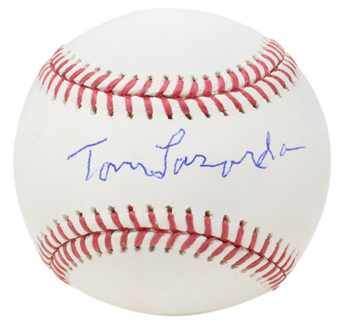 Tom Lasorda Signed Los Angeles Dodgers MLB Baseball JSA ITP