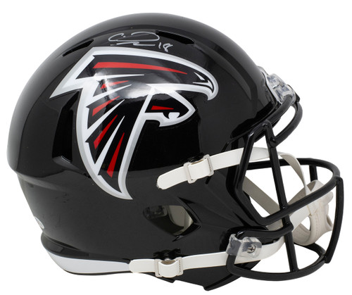 Calvin Ridley Signed Atlanta Falcons Full Size Speed Replica Helmet BAS ITP