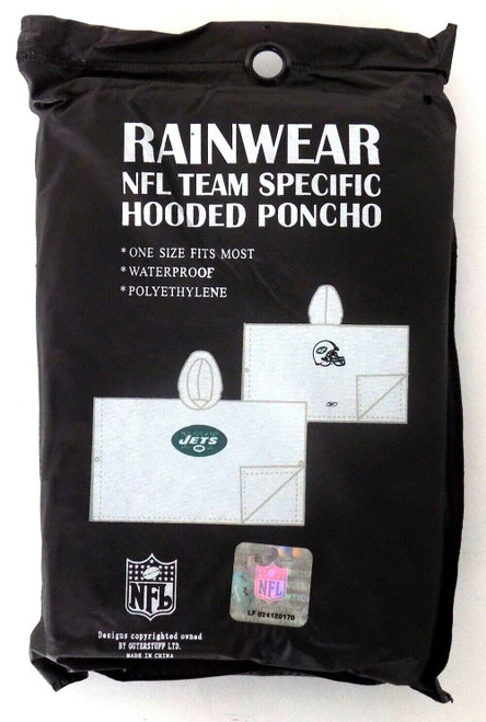 New York Jets NFL Adult Poncho