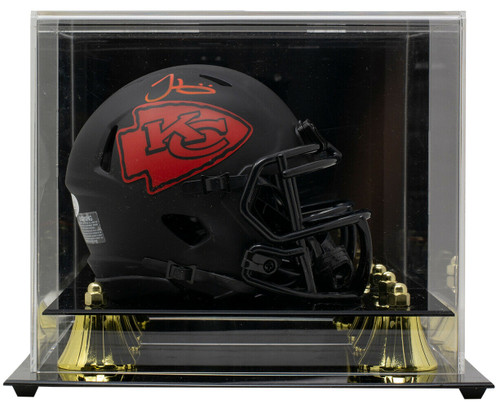 Tyreek Hill Signed KC Chiefs Mini Eclipse Speed Replica Helmet w/Case JSA ITP
