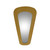 31" Beige Edgy Boost Style Wall Mirror