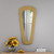 31" Beige Edgy Boost Style Wall Mirror