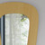 31" Beige Edgy Boost Style Wall Mirror