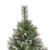 7' Medium Mixed Spruce Artificial Christmas Tree with Snow and Glitter Branches - Unlit