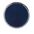20.25" Navy Blue Cylindrical Contemporary Style Accent Side Table