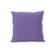 Set of 2 Purple Solid Square Throw Pillows 18''