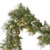 9' x 10" Pre-Lit Mixed Spruce Artificial Christmas Garland with Snow - Warm White LED Lights