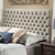80'' Beige Contemporary Rectangular King and Cal King Headboard