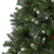4.5' Full Mixed Spruce Artificial Christmas Tree with Glittered Branches - Unlit