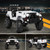 Costway 12V Kids Ride On Truck Car w/ Remote Control MP3 Music LED Lights BlackPinkWhite - TY325957WH+