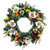 26" Green Christmas Magnolia Orchard LED Artificial Wreath - Pre-Lit