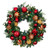 30" Green Christmas Classic LED Artificial Wreath - Pre-Lit