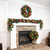 30" Green Christmas Classic LED Artificial Wreath - Pre-Lit