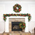 30" Green Christmas Classic LED Artificial Wreath - Pre-Lit