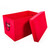 14.75" x 24.75" Candy Red Multi Use Christmas Storage Box