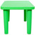Costway Kids Portable Plastic Table Learn and Play Activity School Home Furniture Green