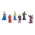6-Piece Blue and Red Educational Teaching Tool Days of Old Mini Figurines 10.5"