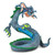 5.25" Blue and Green Leviathan Educational Teaching Figurine