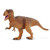 12" Orange and Brown Tyrannosaurus Rex Figurine